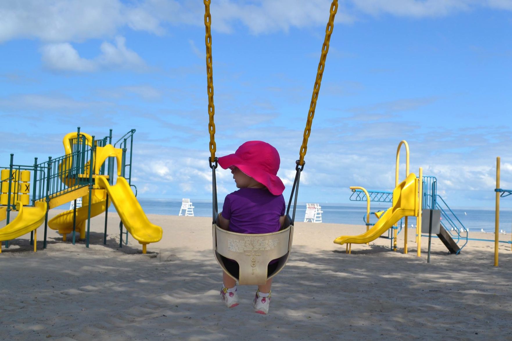 Swinging at Sodus Point